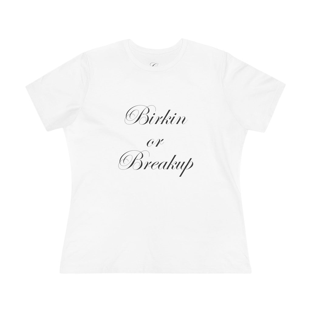 "Birkin or Breakup" cotton t-shirt