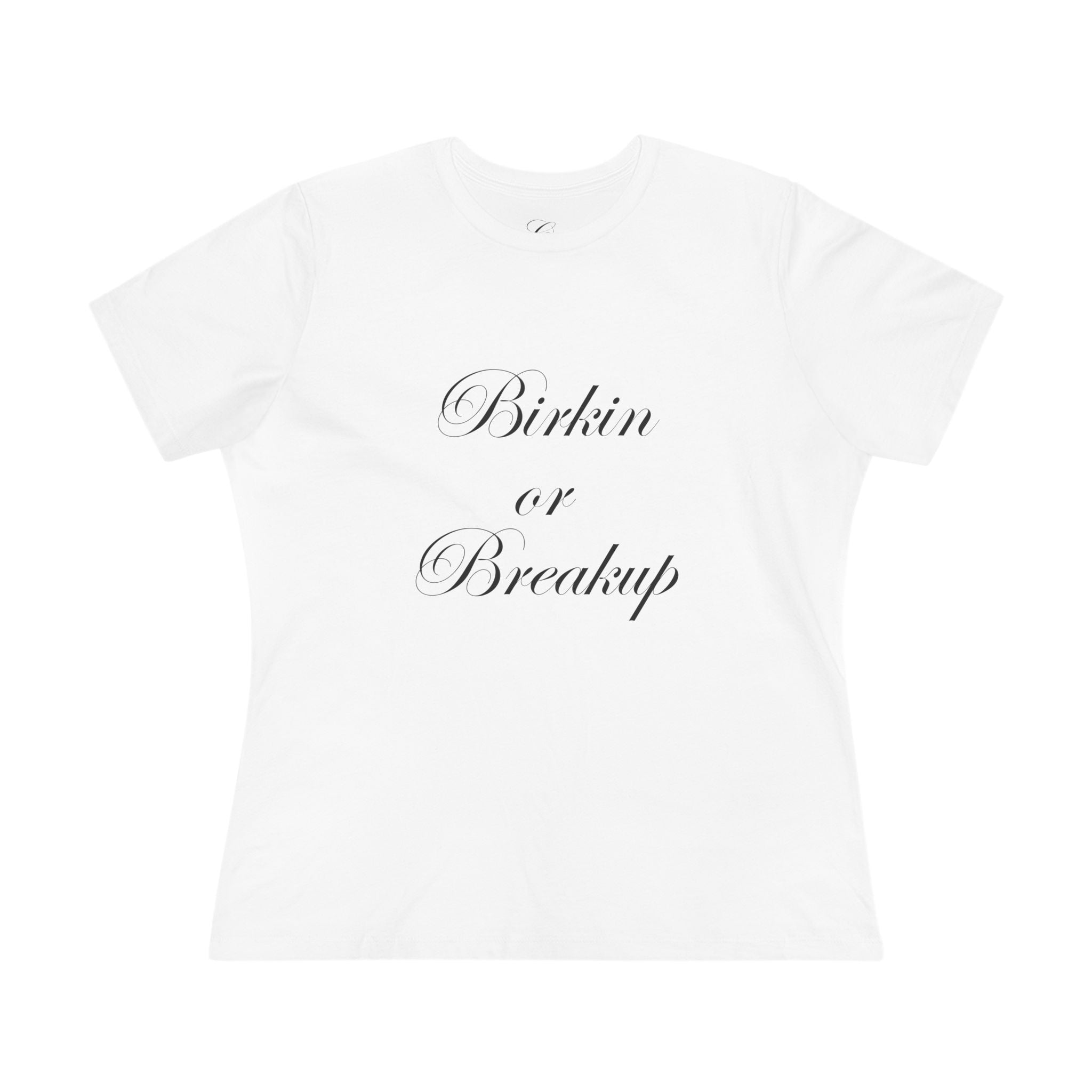 "Birkin or Breakup" cotton t-shirt